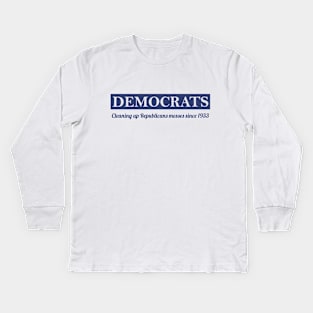 Democrats Kids Long Sleeve T-Shirt